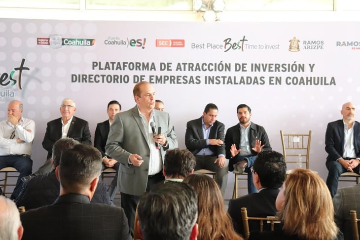 Coahuila tiene nueva plataforma para traer nuevas inversiones