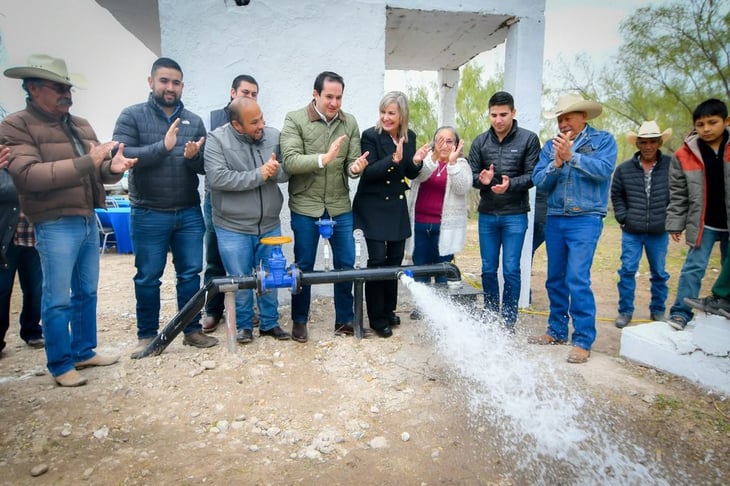 Municipio beneficia con agua a más de 300 familias en Ejido El Moral