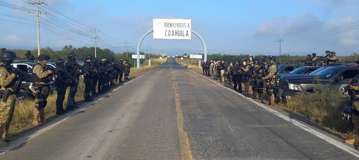 Blindan accesos a Coahuila por enfrentamientos en NL y Tamaulipas