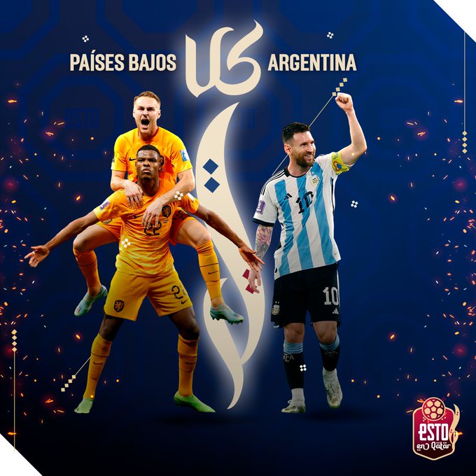 Cuartos de final del Mundial: Argentina y Países Bajos 