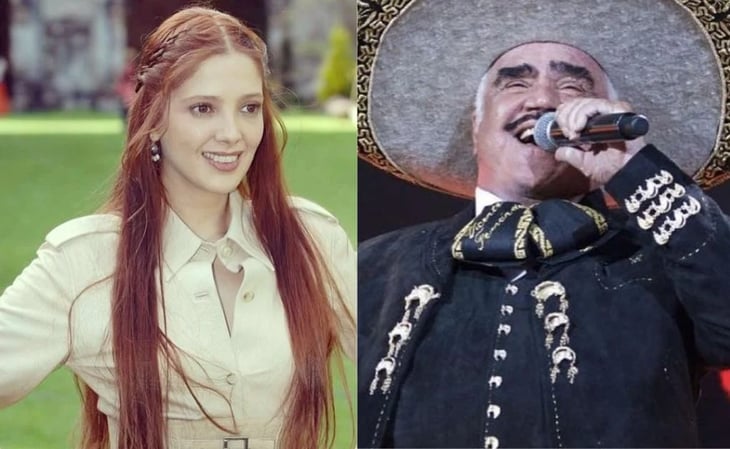 El día que Vicente Fernández intimidó en vivo a Adela Noriega con su música