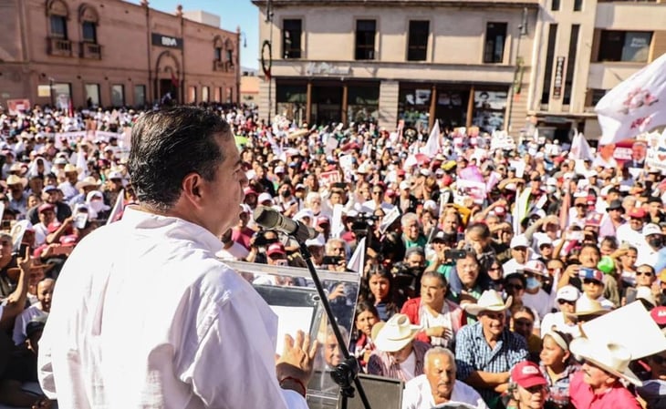 Mejía Berdeja encabeza en marcha para sacar al 'moreirato' de Coahuila