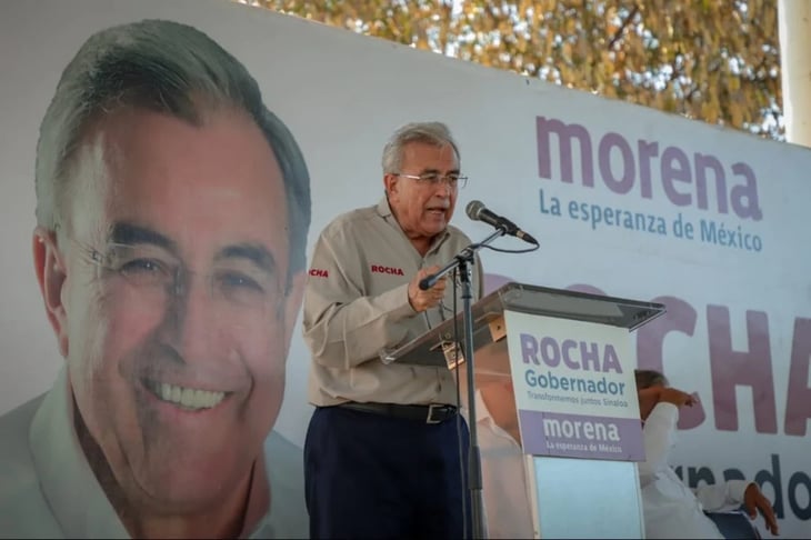 Rubén Rocha Moya, gobernador de Sinaloa vuelve a dar positivo a Covid-19