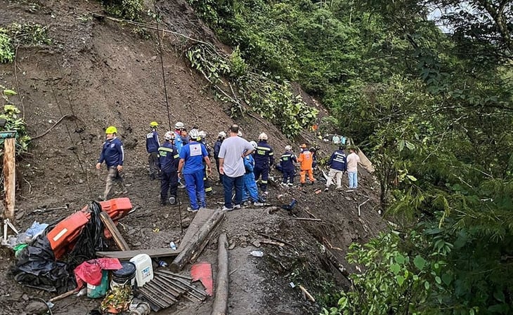 Suben a 27 los muertos tras un deslizamiento de tierra en Colombia