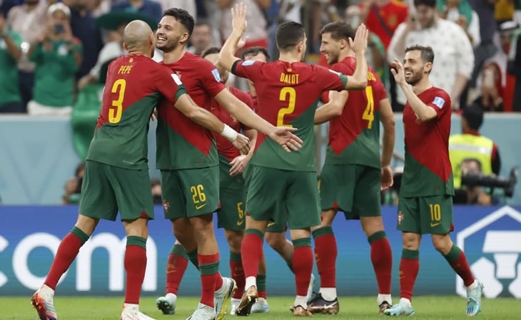 Portugal golea a Suiza y avanza a cuartos de final; enfrentará a Marruecos