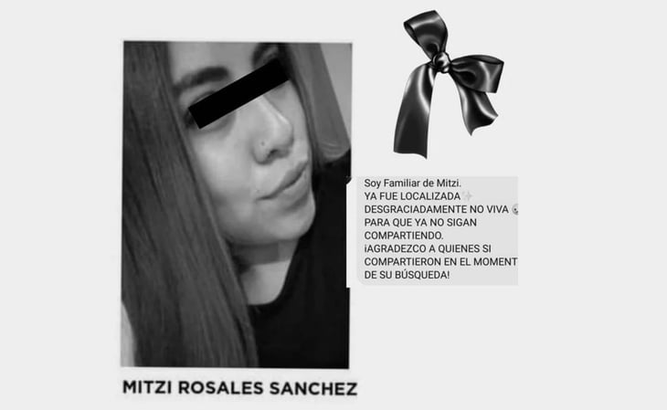 Tras 18 días de búsqueda, hallan sin vida a Mitzi Rosales Sánchez desaparecida en Almoloya de Juárez