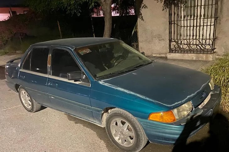 Vehículo fue robado en plena Zona Centro de Monclova