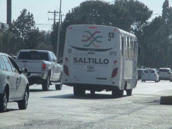 Crisis del transporte de Saltillo es prepandemia