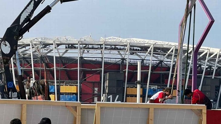 El Estadio 974 inaugurado por México es desmantelado en Qatar