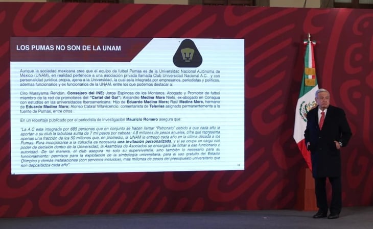 Ciro Murayama desmiente ser 'dueño' de Pumas como se afirmó en la mañanera de AMLO