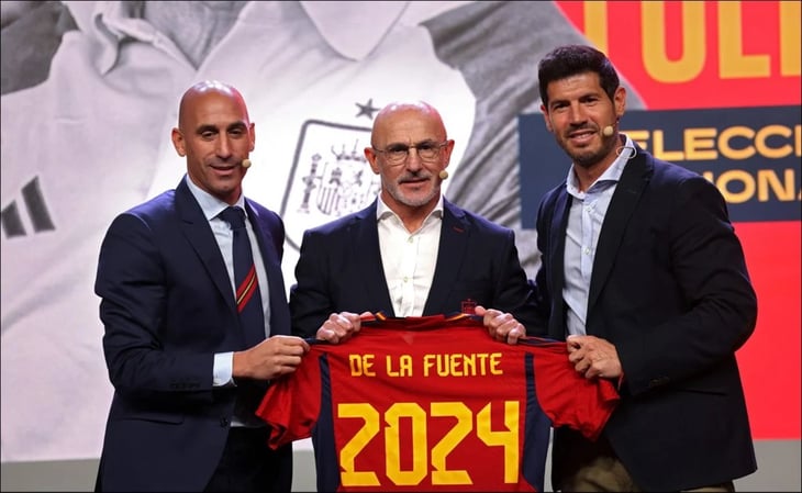 La RFEF presentó a Luis de la Fuente como nuevo entrenador de la selección de España