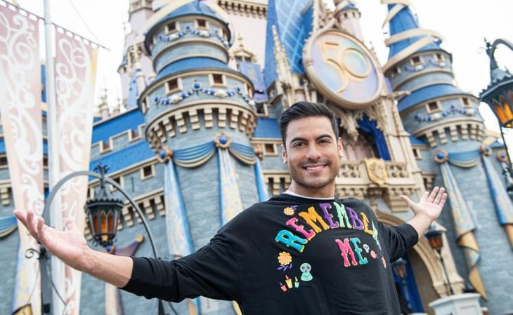 Carlos Rivera visita Walt Disney World por primera vez y revela sueño cumplido
