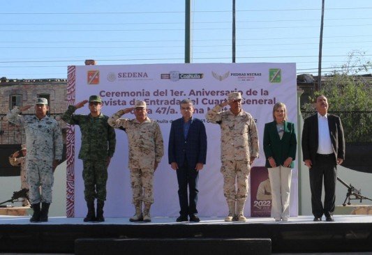 MARS reitera que Coahuila es la casa del Ejército Mexicano y ejemplo nacional en seguridad 