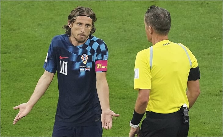 Luka Modric hizo pedazos con sus palabras al árbitro del Argentina vs Croacia