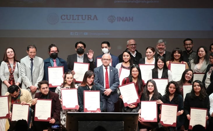 Premios INAH 2022 reconocen a la investigación antropológica y al rescate del patrimonio histórico