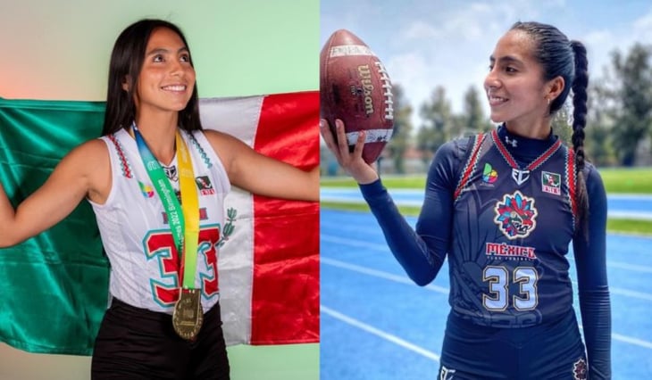 Diana Flores, la estrella mexicana de flag football que abre puertas a sus compatriotas; NFL la sigue de cerca