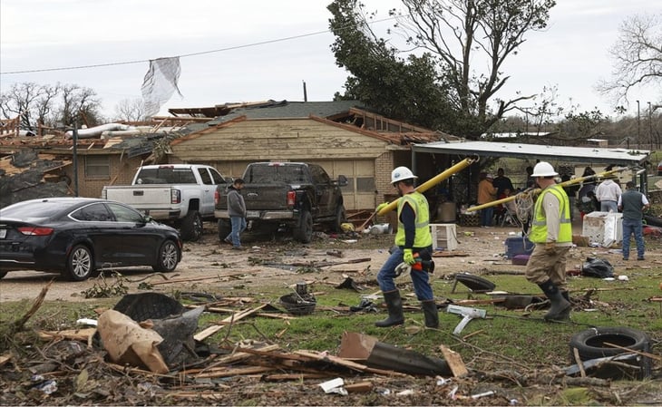 Tormenta deja tres muertos en Luisiana; generó tornados en Texas y Florida