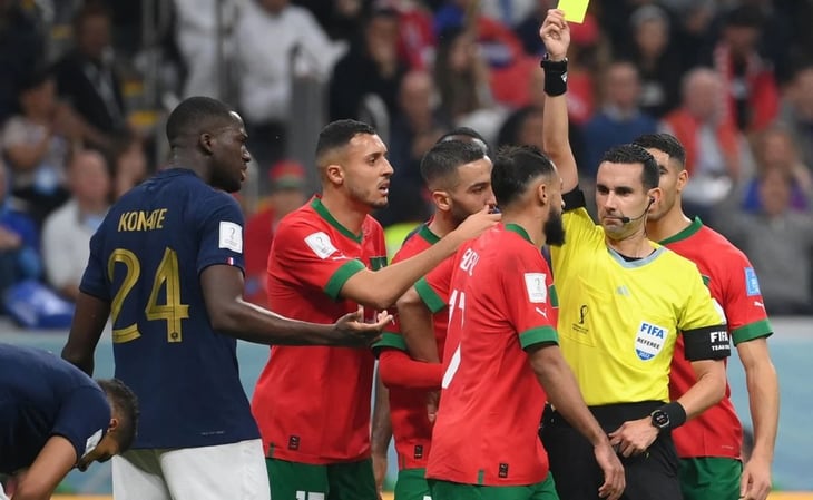 Marruecos protesta contra el arbitraje del mexicano César Ramos en la semifinal vs Francia