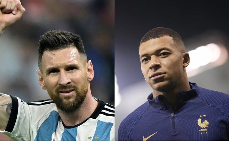 Argentina vs Francia, la final definirá al mejor futbolista del momento Messi o Mbappé