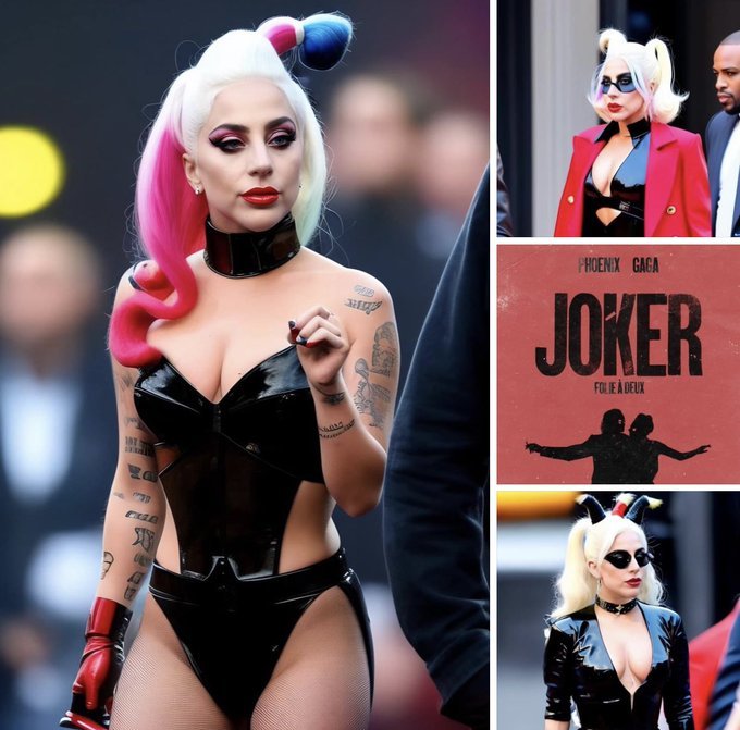 Lady Gaga como Harley Quinn, se filtran imágenes en redes