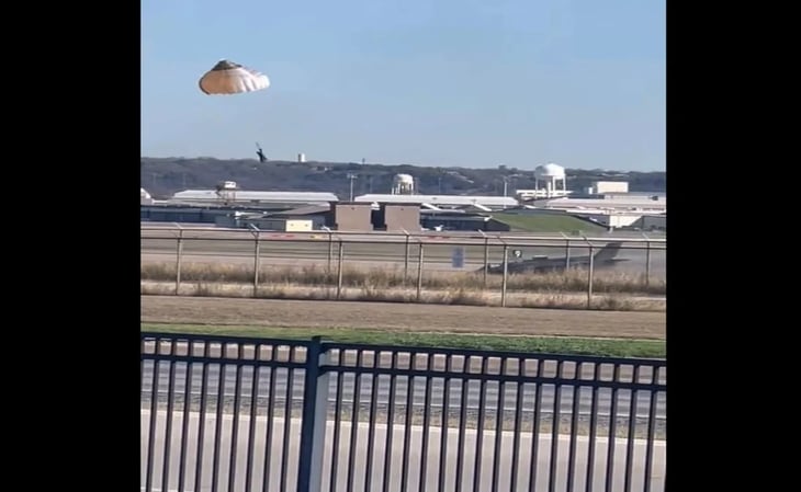 VIDEO: piloto sale disparado de aeronave tras accidentado aterrizaje