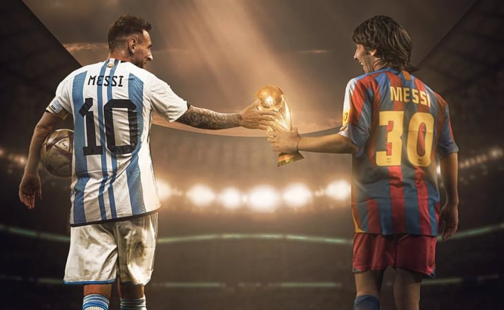 El Barcelona felicita a Lionel Messi por el campeonato del mundo