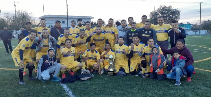 Cheyenes campeones en la Liga de Fútbol Veteranos