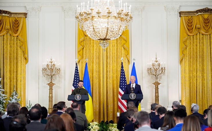 Biden promete a Zelensky que Ucrania nunca estará sola