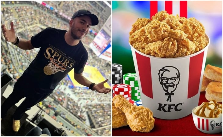 Kentucky Fried Chicken: Alex Montiel comparte imagen de pollo crudo