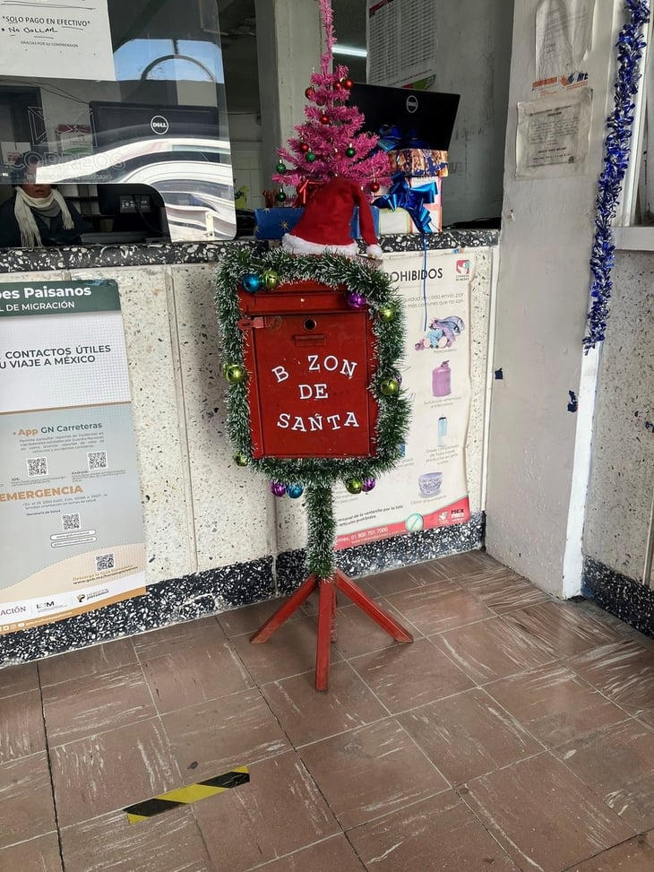 Niños responden al buzón de Santa en Correos de México; Permanecerá abierto hasta el 06 de enero