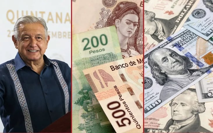 AMLO celebra 'fortaleza' del peso frente al dólar