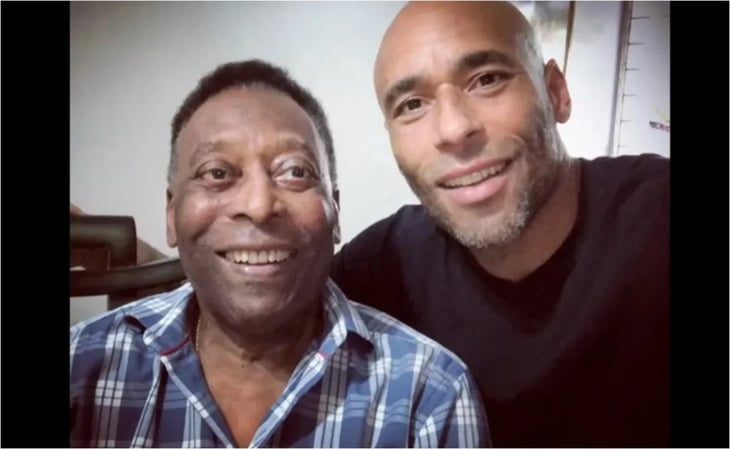 Edinho, hijo de Pelé viajará para visitar a su padre en Sao Paulo