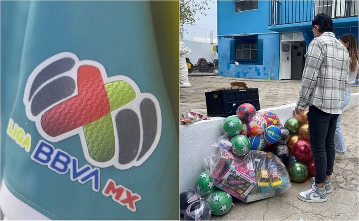 Jugador de la Liga MX regala juguetes a niños en víspera de Navidad