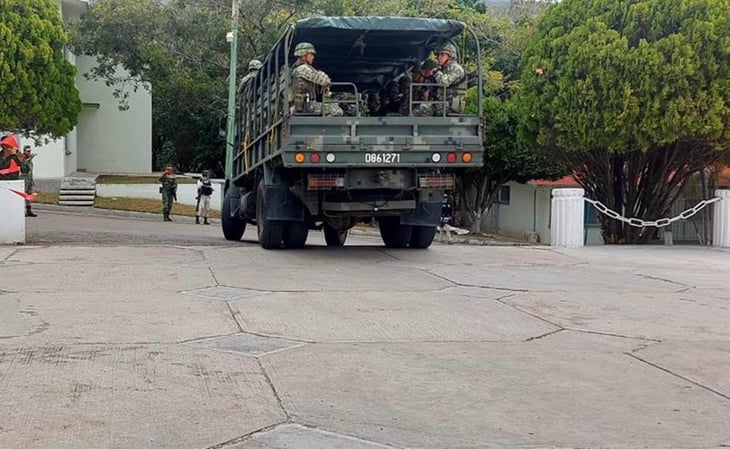 Ejército y Guardia Naiconal despliega operativos en calles de Chiapas