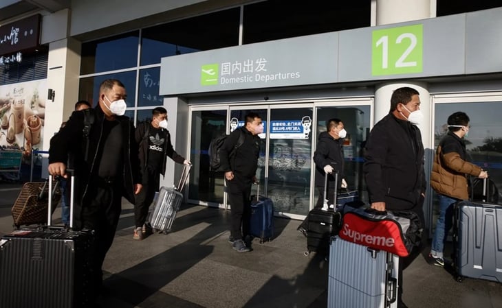 China pondrá fin a cuarentenas antiCovid para quienes lleguen al país desde el 8 de enero