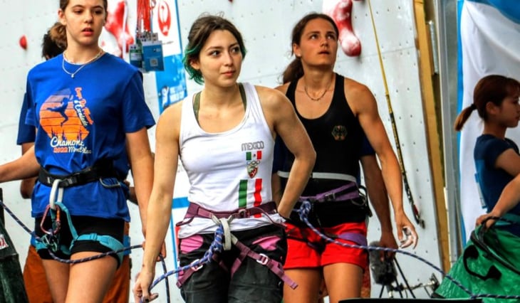Fernanda Hidalgo va por la historia: quiere ser la primera escaladora en JO y sin apoyo de Conade