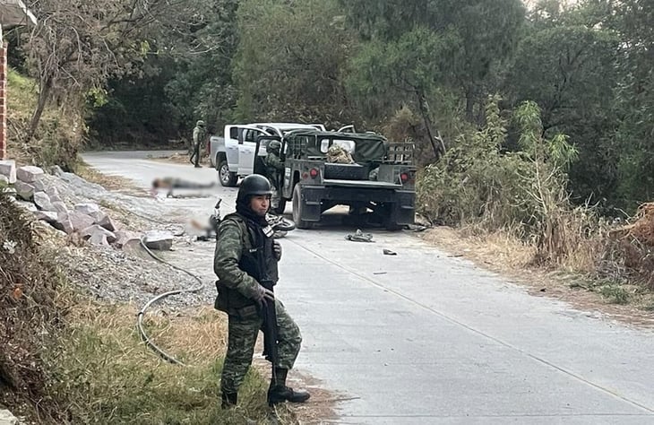 Enfrentamiento entre militares y hombres armados deja 3 muertos en Zacualpan