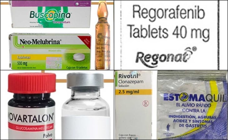 Testosterona, anticoagulantes, contra convulsiones y agruras, entre los medicamentos falsos que alerta Cofepris