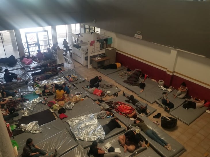 Familias migrantes buscan resguardo en albergue del Ejército de Salvación