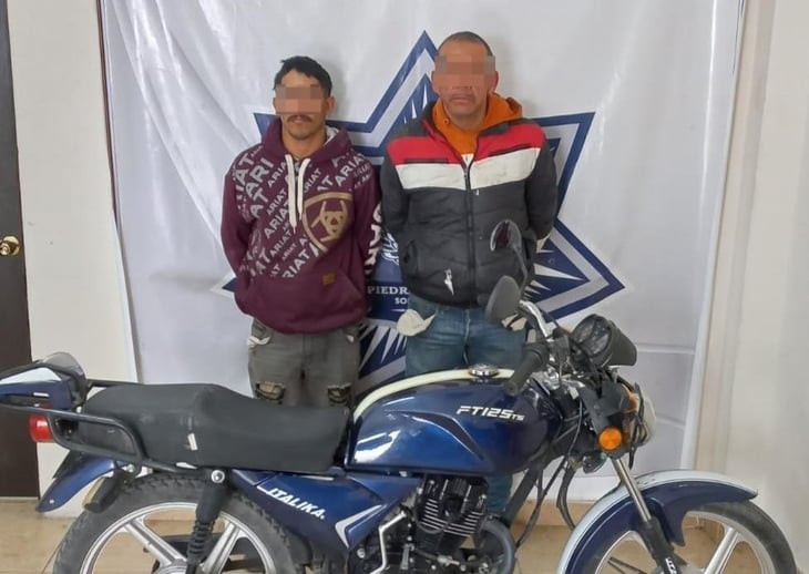 Investigan a sujetos por posible robo de motocicleta en Piedras Negras 