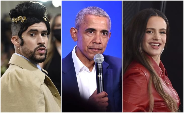Bad Bunny y Rosalía, entre los cantantes favoritos de Barack Obama en 2022