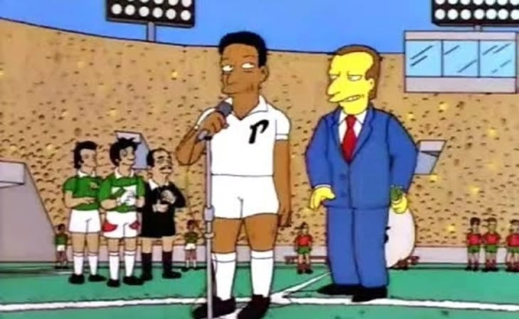 Pelé y su polémica aparición en un capítulo de Los Simpson