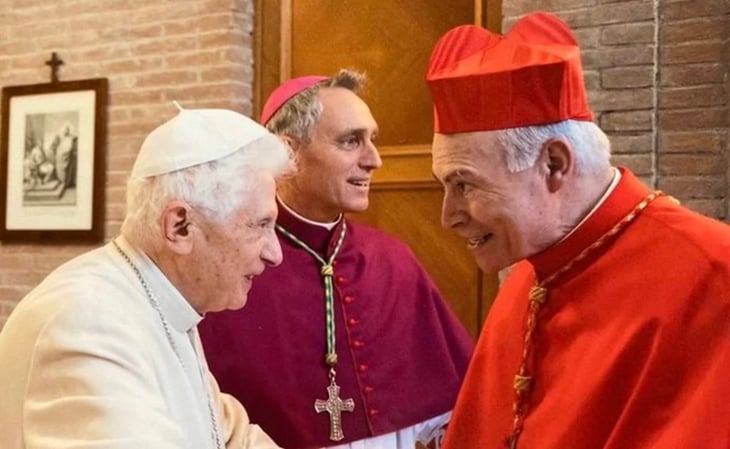 Que Dios reciba en su reino a Benedicto XVI: arzobispo Aguiar
