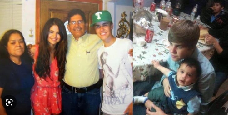 ¡Con todo y frijoles! Se viralizan fotos de Justin Bieber con la familia mexicana de Selena Gomez 