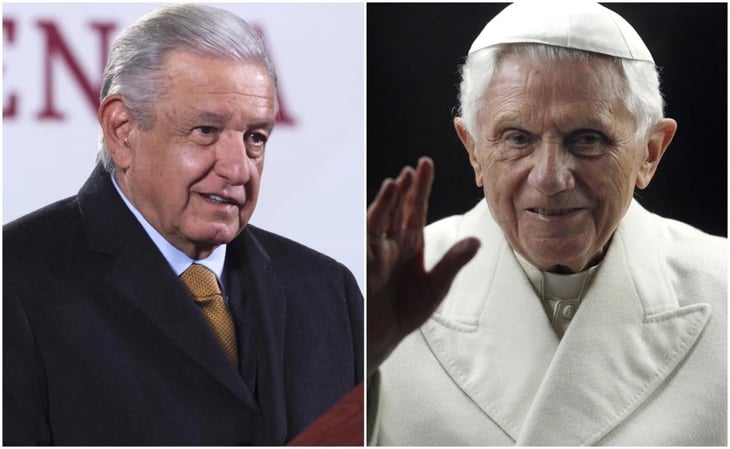 'Un prominente estudioso y teólogo destacado': AMLO lamenta muerte de Benedicto XVI