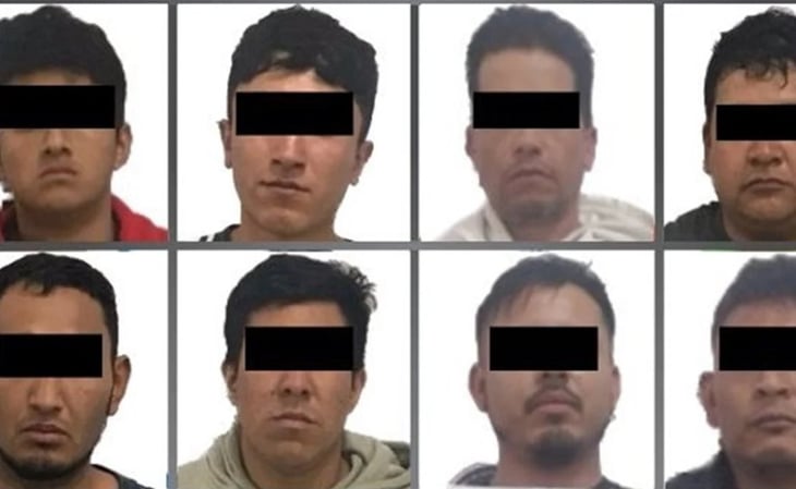 Desmantelan banda de 14 presuntos ladrones y secuestradores que operaban en la México-Querétaro
