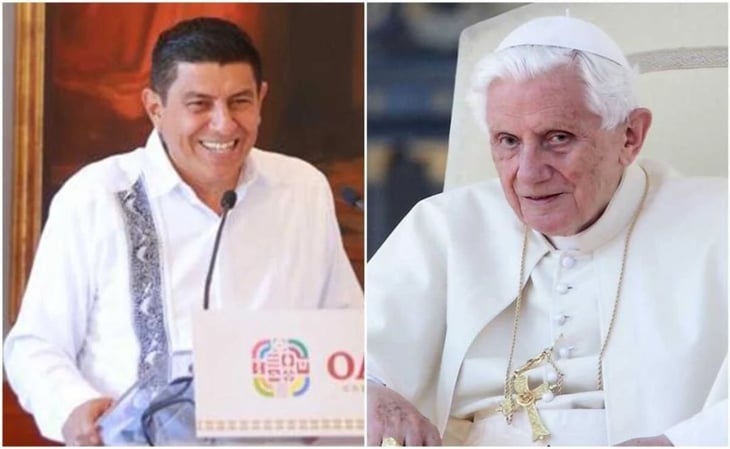Desde Oaxaca, envía Jara condolencias por muerte de Benedicto XVI, papa emérito de la Iglesia católica