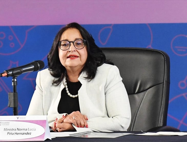 Ella es Norma Lucía Piña Hernández, la primera mujer presidenta de la Corte