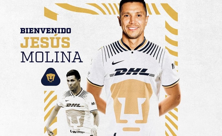 Pumas hace oficial la llegada de Jesús Molina para el Clausura 2023