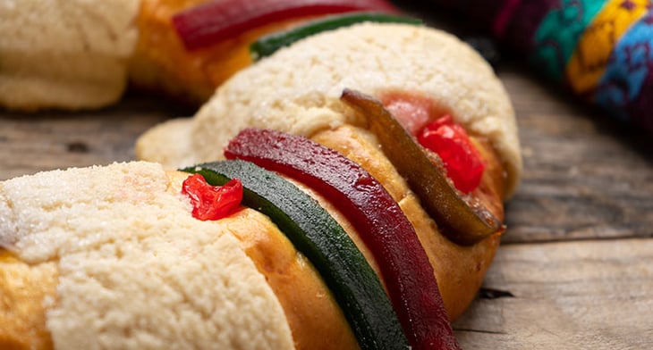 La fruta de la Rosca de Reyes previene trastornos gastrointestinales